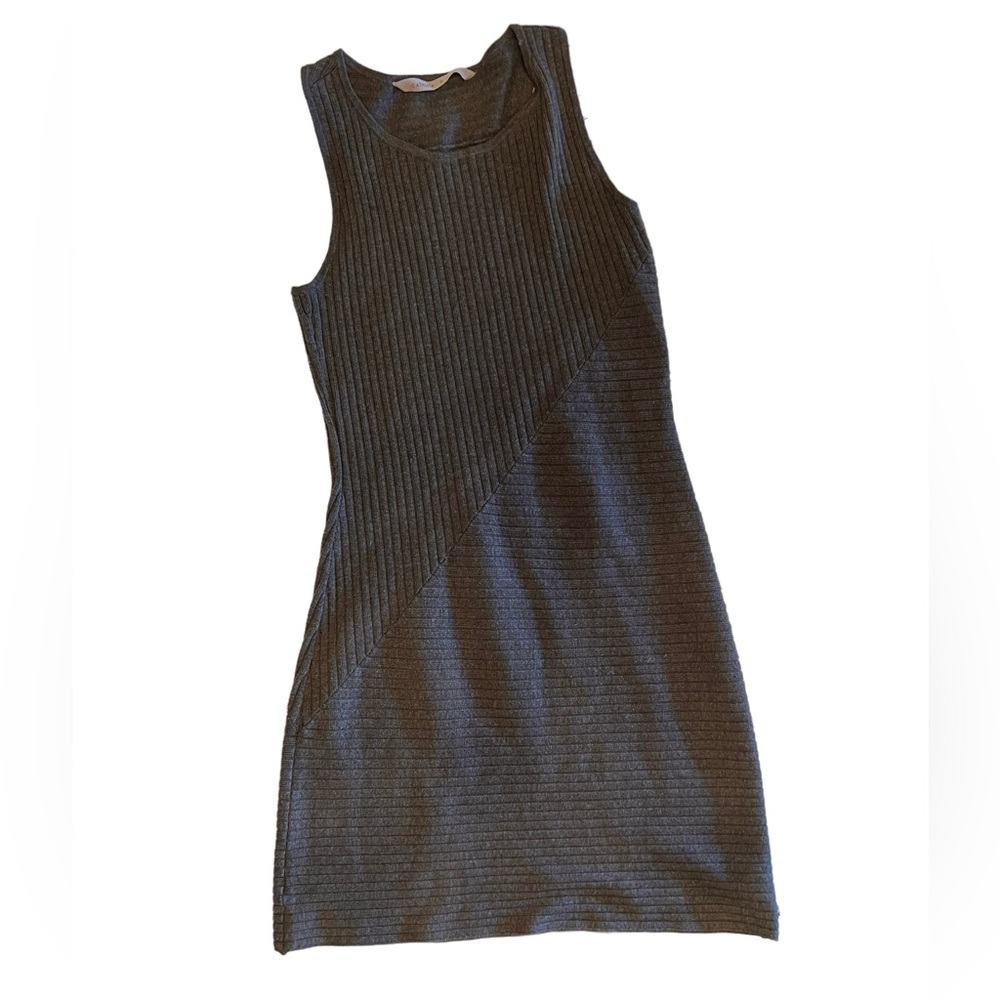 Athleta Gray Sleeveless Sweater Dress Size Medium